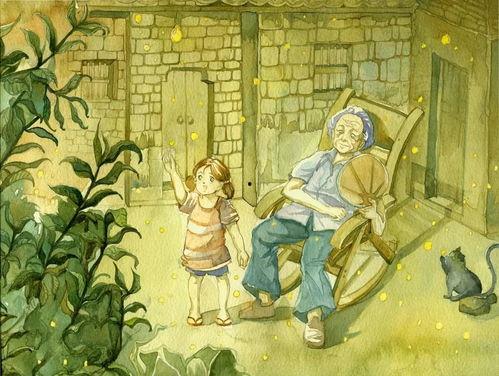 怀念奶奶的图片,奶奶的温暖笑容